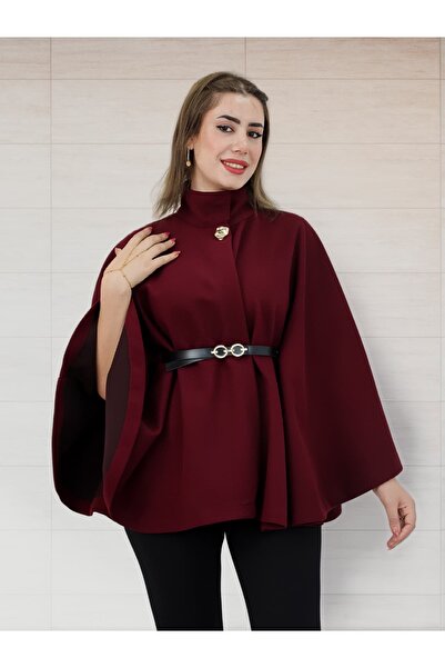 VALORİA Kemer Detaylı Yarasa Kol Panço