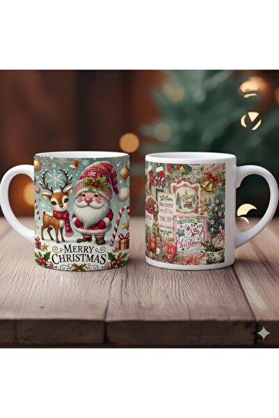 Adalinhome New Year's Special Design 2-Piece Ceramic Mug Gift Set – Boxed