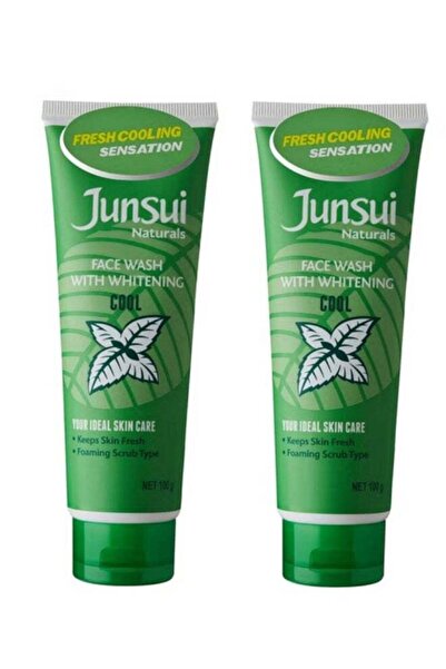 Junsui Pack of 2 Natural Whitening Cool Face Wash 100g