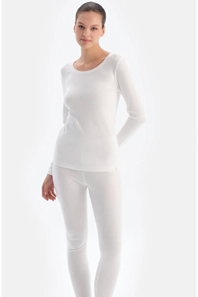 Dagi Γυναικείο μακρυμάνικο θερμικό μπλουζάκι με λαιμόκοψη 0