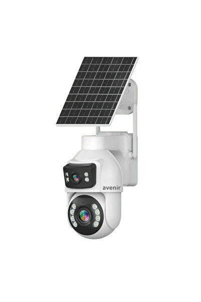 AVENİR 4G Sim Kartlı Solar Kamera 30X Optik Zoom 4MP PTZ AV-S430X