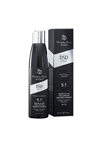 DSD de Luxe 5.1 Dixidox De Luxe Steel & Silk Shampoo 200 ml Repairing and Moisturizing Shampoo