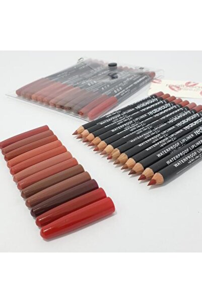 real beauty Lip Liner Set 12 Pieces