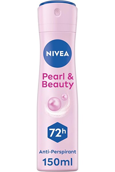 NIVEA بخاخ مزيل العرق نيفيا بيرل آند بيوتي للنساء، 150 مل