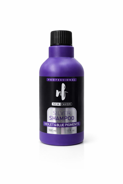 ValoriaHome New Favor Silver Shampoo 500 ml – Mor Şampuan, Sarı Yansımaları G...