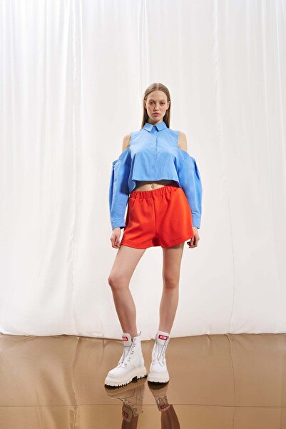 VDR Light Blue Window Detail Poplin Shirt 17256