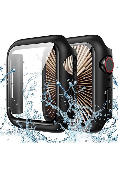 HYX Waterproof Case Compatible for Apple Watch Series 11/10 Screen Protector ...
