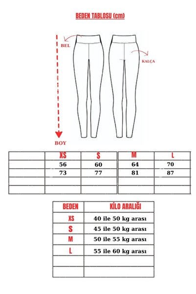 Miyalon Kadın Slim Fit Dar Kesim Yüksek Bel Scuba kumaş Desenli Tayt