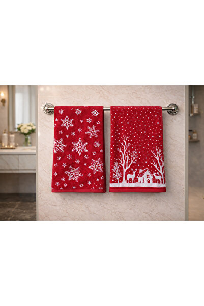 Özdilek Happy New Year 2'li El-Yüz Havlusu