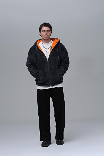 SAW Urbanity Timeless Legend Oversize Sweatshirt Erkek Füme
