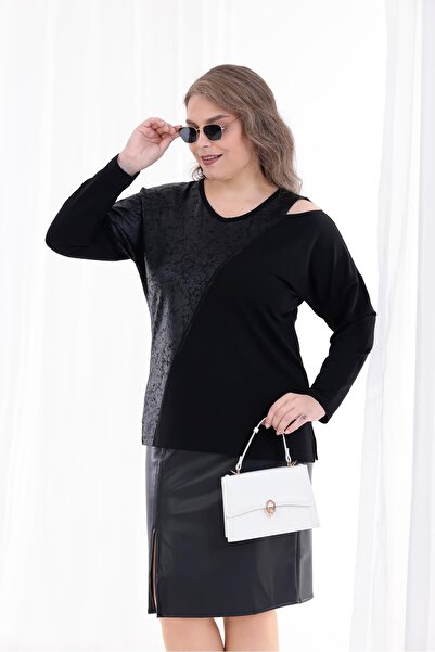 Siyezen Large Size Off Shoulder Blouse