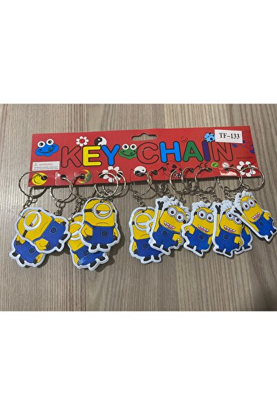 MFM Μπρελόκ με θέμα το Minion Crazy Thief, δώρο 12 τεμαχίων