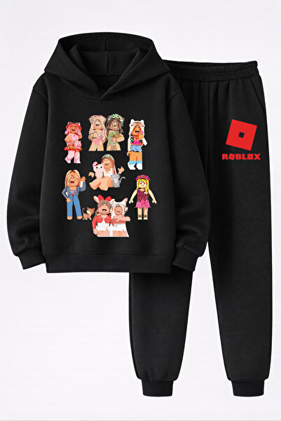 MAGORS SET DE ÎNFERĂTĂRI PENTRU COPII, IMPRIMAT ROBLOX, CU 3 FIȘE, CALITATE tricou