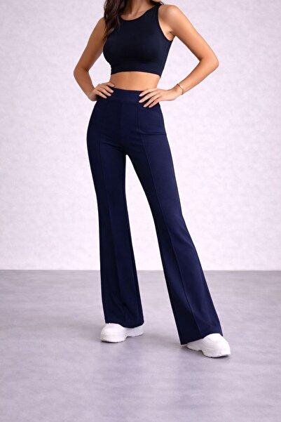 SMAC High Waist Palazzo Women's Pants-Daily Stylish Design