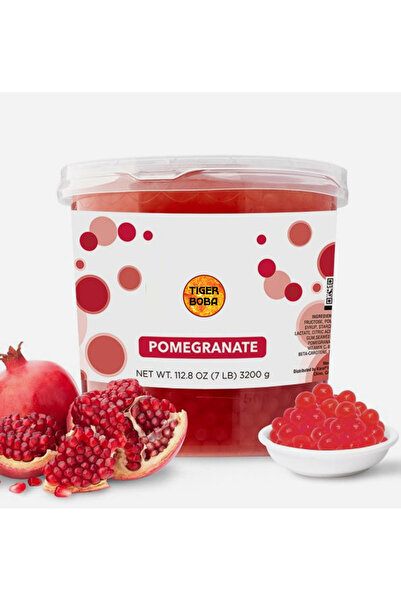 Tiger Boba Popping Boba – Pomegranate