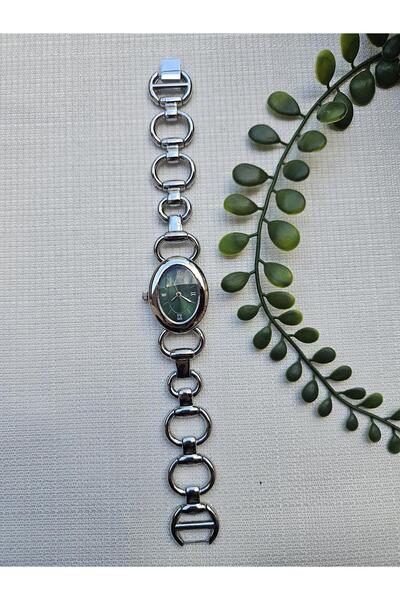 Betüştakıevi Steel strap colorful dial watch - green