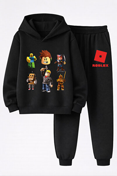 MAGORS SET DE ÎNFERĂTĂRI PENTRU COPII, IMPRIMAT ROBLOX, CU 3 FIȘE, CALITATE t...