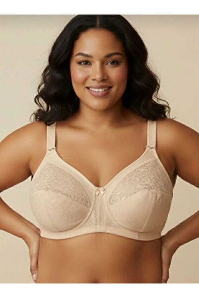 NARIYA Γυναικείο σουτιέν συλλογής μεγάλου μεγέθους Battal Άνετο σουτιέν μη συ...