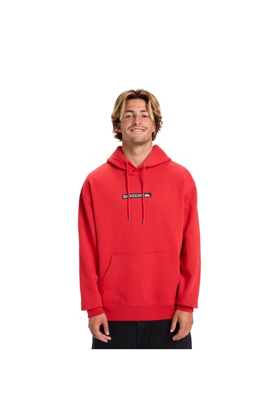 Quiksilver Dna Hoodie Men's Red Sweatshirt Men's Sweatshirt Eqyft05121