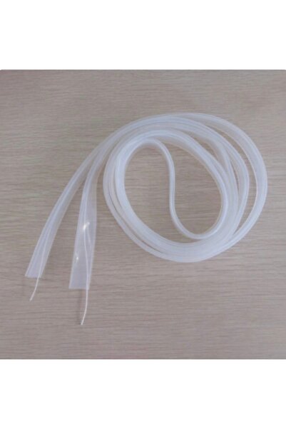 GÜMRÜK MARKET 8 mm LED Işık Şeridi için Şeffaf Silikon LED Şerit Tüp Kılıfı, ...