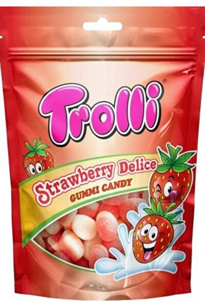 FO عربة جيلي الفراولة