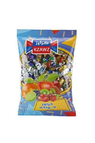 F05 حلوى بنكهة الفواكه المشكلة من كازاوز فروتس – 800 غرام