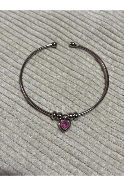 bijoux uniques سوار بتصميم قلب ملون بسيط