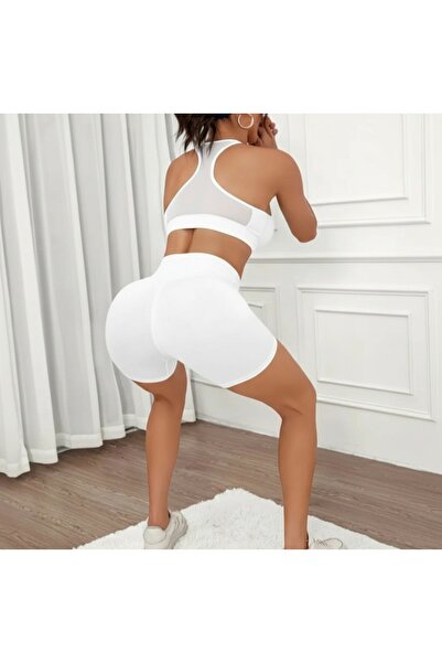 CARABO MODA High Waist Shaping / Sculpting Mini Sports Tights