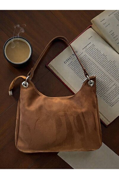 wikidayss Kadın Süet Omuz Çantası