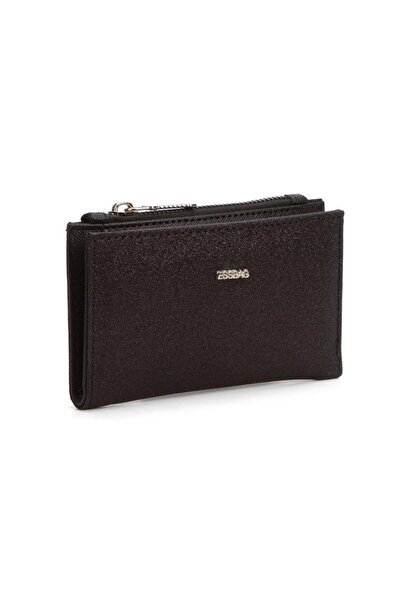 Lexa Aksesuar İthal Simli Bol Gözlü Şık Kadın Cüzdan Kartlık El Portföyü