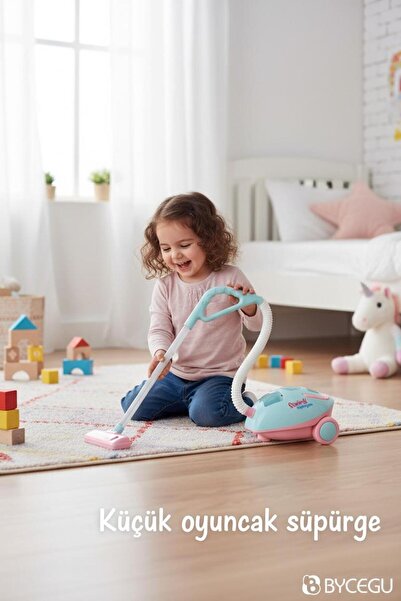 BYCEGU 26022 SEVİMLİ SÜPÜRGE IŞIKLI OYUNCAK SEVİMLİ SÜPÜRGE
