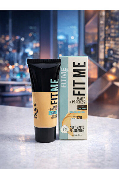 Solara Matte Foundation Fit Me