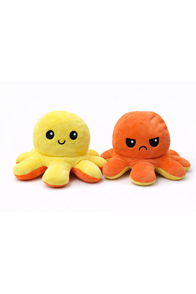 Intrio Peluş Ahtapot Oyuncak 20 cm | Renkli Yumuşak Peluş