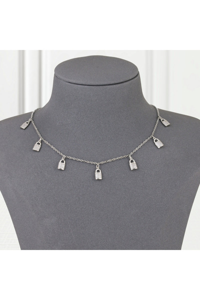 Un Choker Gold Alternative Gold Lock