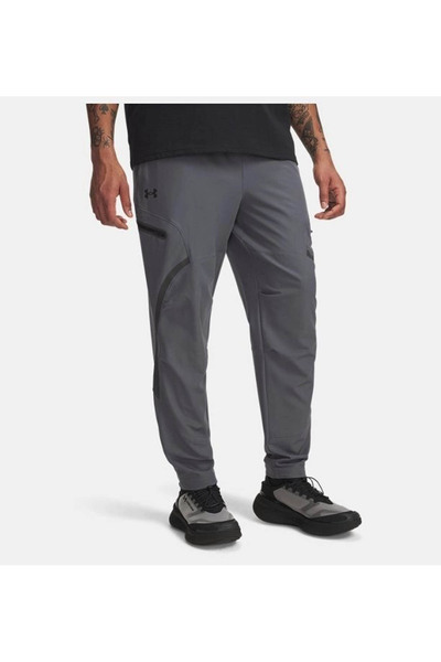 Under Armour بنطلون رياضي رجالي غير قابل للتوقف بلون أنثراسايت 1390256-025