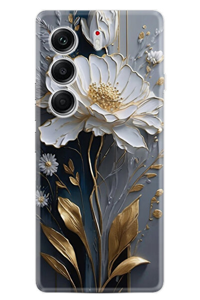 TECNO غطاء حماية سيليكون عالي الجودة منقوش لهاتف كامون 40، موديل stk-.1004.jpg