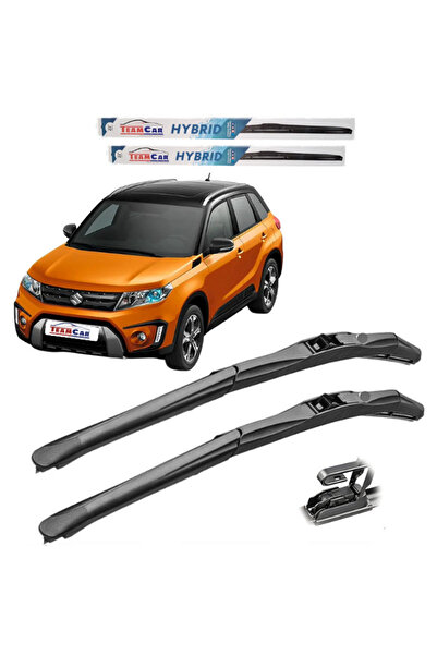 TEAMCAR Ștergătoare de parbriz Suzuki Vitara IV (2015-prezent) Hybrid față set