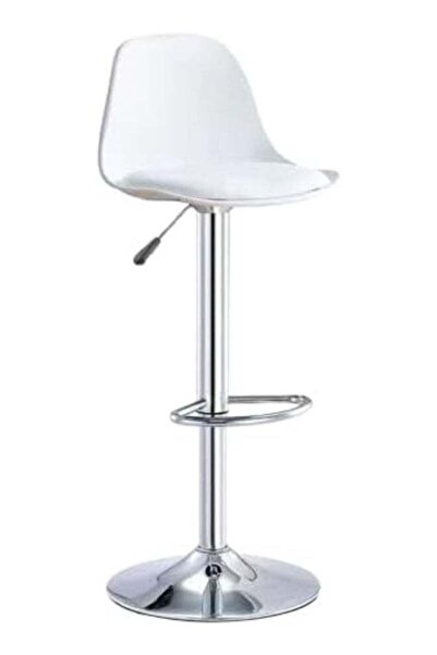 LAOBAN Generic Adjustable Height Metal Frame Cushioned Bar Stool