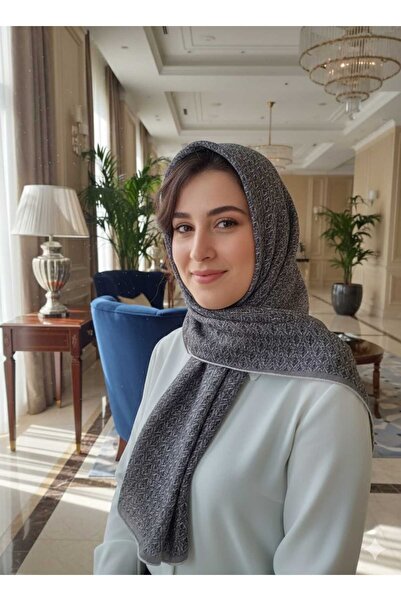 ALLURİNG THE BETTER ONE وشاح ناعم بنمط عرقي صغير للنساء من JAWEL