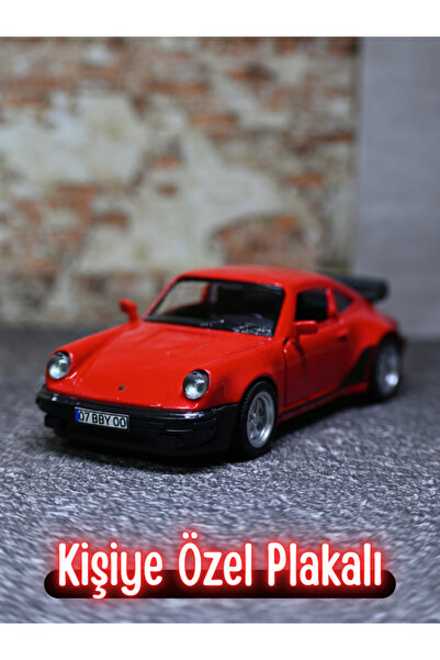bebeym Porsche 911 Turbo (930) Metal Araba - 1:32 Ölçek Metal Oyuncak Araba -...