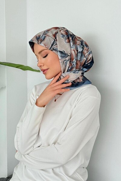 Hazamoda Πέτρινο μαλακό κασκόλ ινδικό