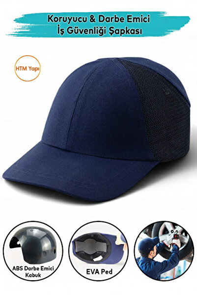 HTM Yapı KALİTE Hafif İş Güvenlik Darbe Koruyucu Koruma Baş Şapkası Bareti Un...
