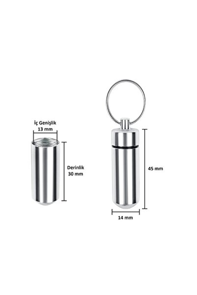 HER ŞEY NOTA www.herseynota.com Breloc pentru sticle Cutie pentru capsule Med...