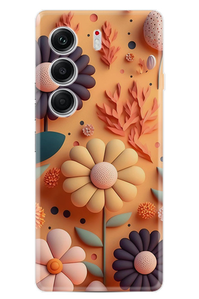 TECNO غطاء حماية سيليكون عالي الجودة منقوش لهاتف كامون 40 طراز stk-.1011.jpg