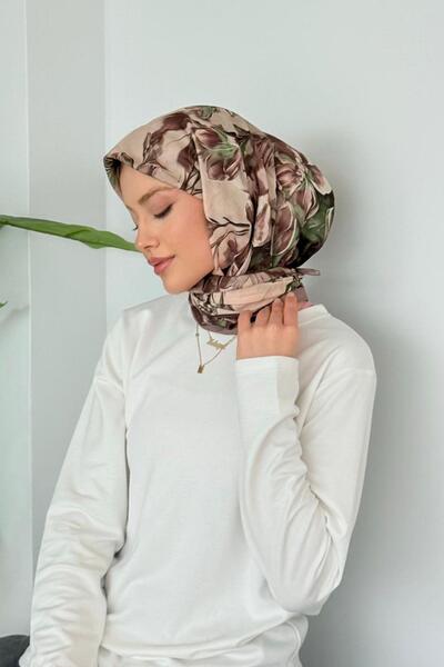 Hazamoda Eșarfă moale de piatră Mink