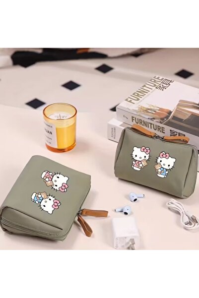 Hello Kitty косметичка - хакі