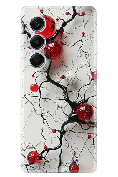 TECNO غطاء حماية سيليكون عالي الجودة منقوش لهاتف كامون 40، موديل stk-.1029.jpg