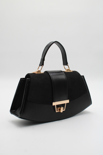 LASSO Geantă de mână, de braț și de umăr pentru femei, cu închidere cu blocar...