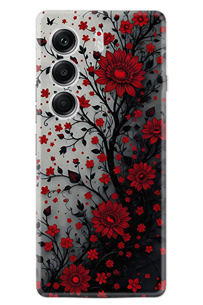 TECNO حافظة كامون 40 مصنوعة من السيليكون عالي الحماية بنمط مطبوع stk-.1001.jpg