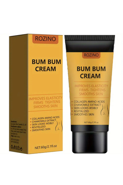 Rozino Bum Bum Cream | Firming & Brightening Body Cream for, Hips & Thighs